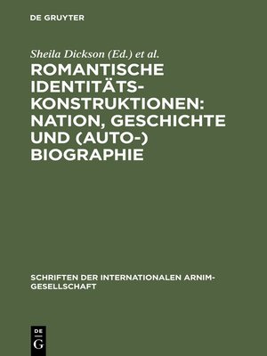 cover image of Romantische Identitätskonstruktionen